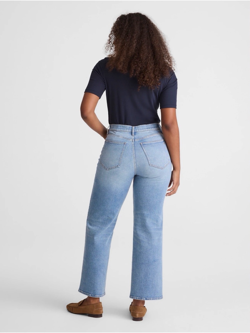 MADEWELL The Short Curvy Perfect Vintage Wide-Leg Crop Jean | Size 31 Short - Picture 2 of 13